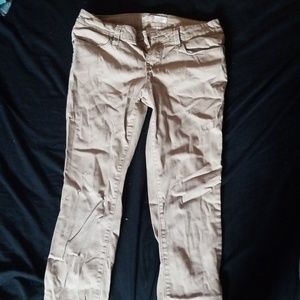 Tan jeans